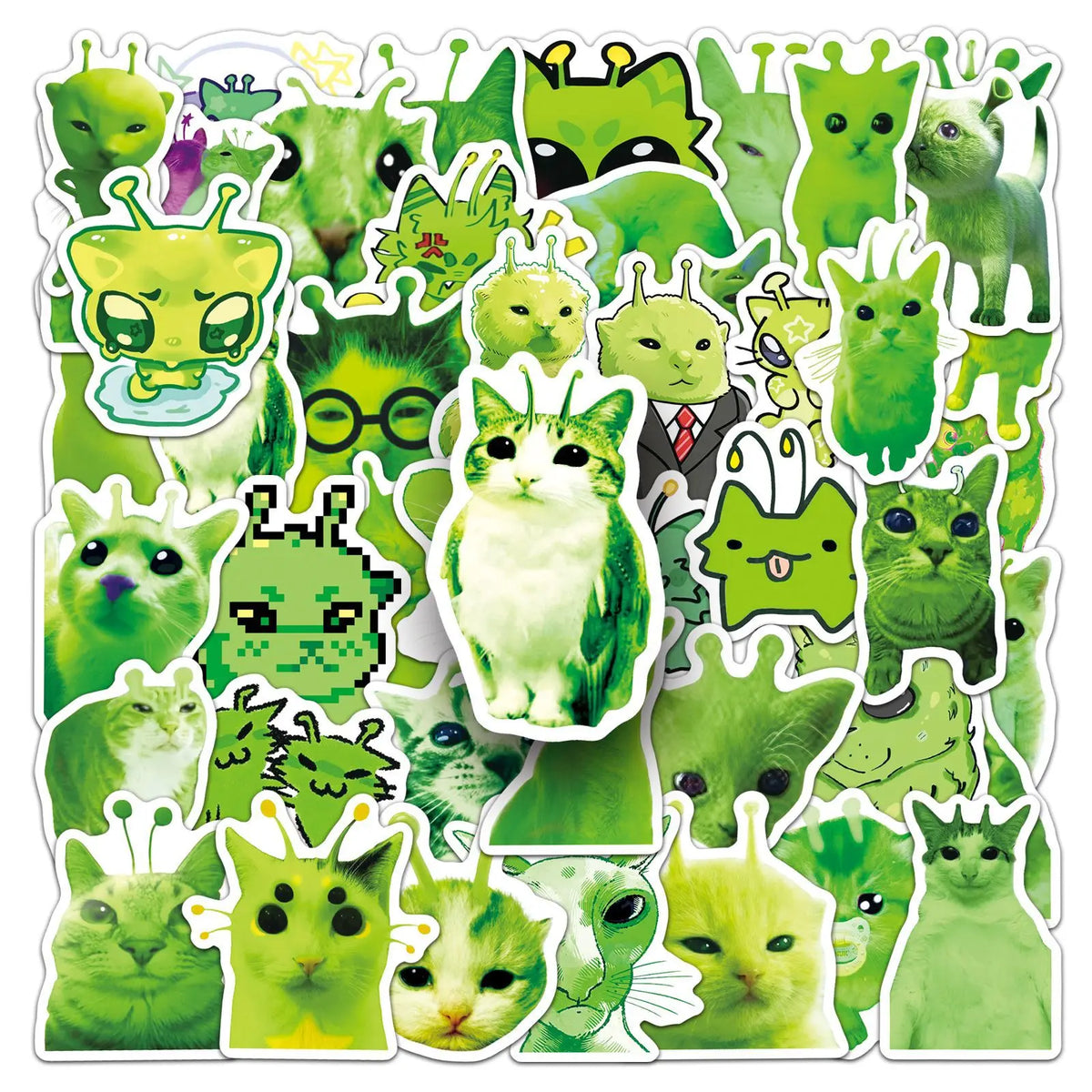 Pack 50 Stickers Impermeables para Notebook y Botella