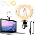 Aro de Luz LED con Clip para Videollamadas