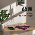 Cargador de Pared Ultra Delgado 65W GaN