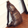 Bolso Cruzado de Cuero Genuino