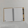 Libreta Corporativa Kraft de Papel Reciclado con Bolígrafo